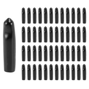Bouchon Verseur En Caoutchouc Noir Bouteille D'alcool Couvercle Verseur Distributeur Couvercles Anti-Poussière De Bec (48)-Bon - Neuf