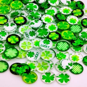 60 Pcs Cabochons Pour Bijoux Grand Coloré Enfants Porte-Bonheur Enfants 25mm Pierres Décoratives En Verre Comme Pierres Porte-Bonheur Pour L'école Et La Maternelle - Neuf