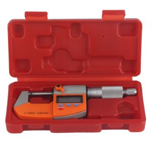 Micrometre numerique etanche 0-25 mm 0,001 mm, pied a coulisse exterieur en acier inoxydable - Neuf