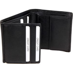 Hans Kniebes| Portefeuille En Cuir Nappa Pour Homme | Petit Portefeuille Pour Homme Avec 9 Compartiments Pour Cartes | Portefeuille Avec Protection Rfid | Portefeuille En Cuir Nappa | Portefeuille - Neuf