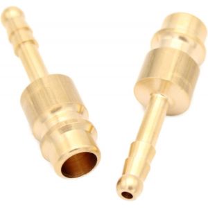 Raccord &agrave; air comprim&eacute;-Fiche avec filetage ext&eacute;rieur et int&eacute;rieur NW 7,2-G1/8"",G1/4"",G3/8"",G1/2"" (fiche avec douille de tuyau de 4 mm de diam&egrave;tre) - Neuf