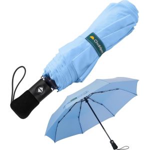 Parapluie Pliant Compact - Parapluie Homme Automatique Resistant Vent, Parapluies De Voyage Portables, Rev&ecirc;tement En Tissu 210t, Port&eacute;e 97 Cm, 8 Sections - Neuf