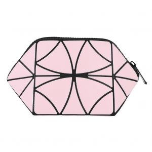 Trousse de toilette cosmétique géométrique pliante de mode Trousse de maquillage organisateur de voyage - Neuf