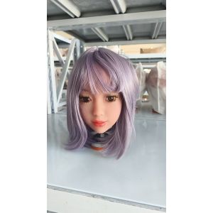 T&ecirc;te R&eacute;aliste En Silicone Tpe Avec Perruque &iquest; Mod&egrave;le F&eacute;minin - Neuf