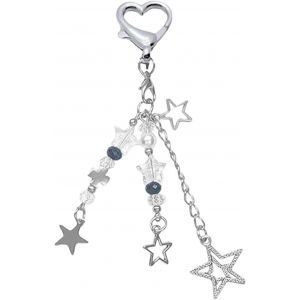 KAL-Étoile Y2K Porte-Clés Mignon, Sac Breloques Porte-Clés Esthétique, Sac Pendentif Sac Breloque, Y2K Accessoires Pendentifs, Sacs Breloques, Sacs Breloques - Neuf