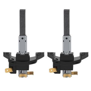 Lot de 2 balais de charbon pour aspirateur 30 x 10 x 6,5 mm, pi&egrave;ces de rechange pour moteur &eacute;lectrique - Neuf