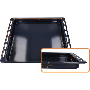 SUBZONAL-Plaque de cuisson - L&egrave;chefrite - 445 x 375 x 39 cm - Compatible avec Bauknecht Ignis 481010764532, mod&egrave;les Whirlpool AKP AKZ - Hautement &eacute;maill&eacute;e pour four et cuisini&egrave;re - Neuf