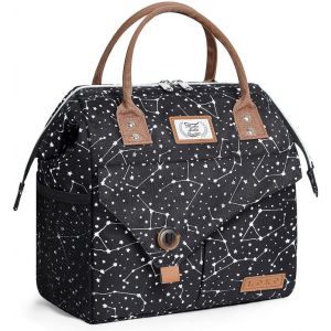 Sac à déjeuner isotherme de 10 L pour femme,pour le travail,motif constellation - Neuf