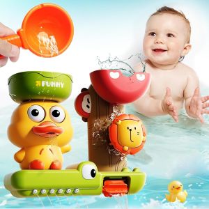 Jouet De Bain Pour Bébé 1 2 3 Ans - Jouet D&#39;Eau Avec Tasse - Cadeau Pour Jouet Piscine Bébé 1 Ans Garçons Filles - Neuf