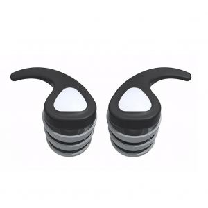 Euty-Bouchons D'oreille Réutilisables En Silicone Pour Enfants,Protection Auditive,Réduction Du Bruit,Blocage Du Son,Enfants De 4 À 12 Ans-Black - Neuf