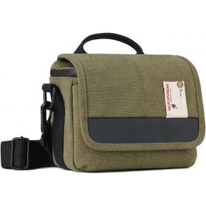 Petit sac &agrave; bandouli&egrave;re pour appareil photo sans miroir en toile imperm&eacute;able mignon et compact pour homme et femme - Neuf