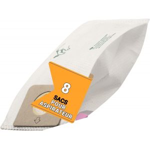 Sacs Aspirateur Hv26 En Tissu Tnt Pour Hoover- Lot De 8 Pièces - Sacs Aspirateur Universels Pour Le Nettoyage De La Maison[SSE7115590] - Neuf