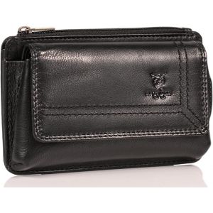 acdsgd-Matador Sac Banane en Cuir v&eacute;ritable avec Compartiment zipp&eacute; s&eacute;par&eacute; pour Cartes et pi&egrave;ces de Monnaie pour appareils jusqu'&agrave; 6,1 Pouces - Neuf