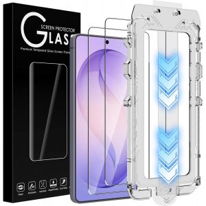 JGD-[Lot de 2 Verre Tremp&eacute; pour Samsung Galaxy S26 Ultra, 0,26mm Film de Protection D'&eacute;cran avec Haute Transparence &agrave; 99%, Anti-trace Protecteur avec Duret&eacute; 9H Glass Auto-Install, Coque Compatible - Neuf