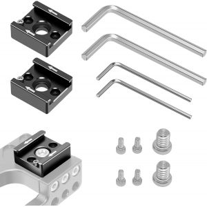 Cold Shoe Mount Adaptateur, Adaptateur Montage De Sabot Froid, Adaptateur De Montage De Chaussure Froide 1/4, Compatible Avec Cam&eacute;ra Cage Microphone Moniteur De Lumi&egrave;re Led,Cold Shoe Mount ([Z1843] - Neuf