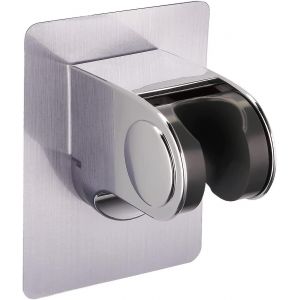 Support mural pour douchette &agrave; main avec angle r&eacute;glable - Neuf