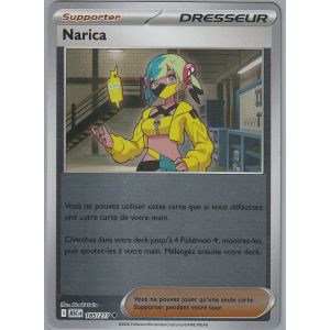 Carte Pok&eacute;mon - Narica - 185/217 - Reverse - H&eacute;ros Transcendants - Neuf