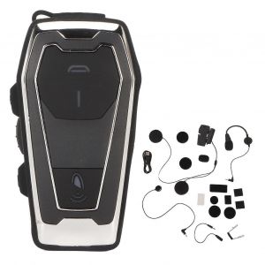 Moto Casque Bluetooth HiFi Stéréo Prise en charge du son GPS Navigation mains libres Appel de musique étanche Big Button Bluetooth 5.0 Casque d'écoute - Neuf