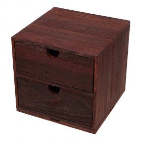 Organisateur en bois classique pour garder votre bureau propre et sans encombrement - Neuf