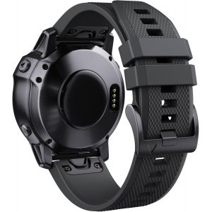 Armband F&uuml;r Garmin Fenix 6x/6x Pro/5x /Fenix 5x Plus/Fenix 7x /Fenix 3 /Fenix 3 Hr, 26mm Uhrenarmband F&uuml;r Garmin - Neuf
