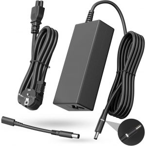 65W Chargeur Adaptateur Ordinateur Portable 19,5V 3,34A pour Dell Inspiron 11 13 14 15 17 3000 5000 7000 Series 3147 7347 7353 3551 Dell Vostro 14 15 3000 5000, 4,5 * 3,0mm - Neuf