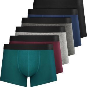 Tzf-Boxer Homme,Calecon Homme,Lot Boxer Homme Coton,Confortables Et Bien Ajustés¿Lot De 6¿ - Neuf