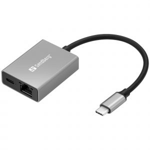 Sandberg USB-C Gigabit Adapter PD100W - Neuf