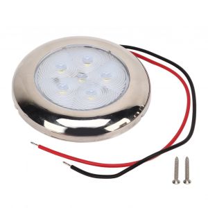 Plafonnier LED 12 V pour camping-car, eclairage blanc etanche IP65 pour bateau, camping-car, caravane, camion - Neuf