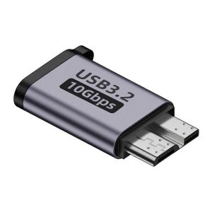 Adaptateur Micro-B mâle vers type C femelle Type-C Connecteur Micro-B pour disque dur externe H - Neuf