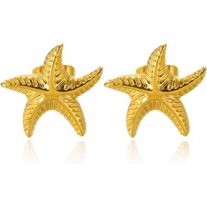Kalhx-Boucles D'oreilles Femme Étoile De Mer,Exquis Boucle D'oreille Étoile De Mer En Doré,Élégant Boucle Oreille Femme Été Pour Les Vacances,Tous Les Jours,Fête,Mariage - Neuf