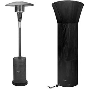 KALANKA-Couverture de Chauffe-Patio Housse pour parasol chauffant210D Bache de Protection pour Chauffage de Terrasse Ext&eacute;rieur Anti-Poussi&egrave;re/Vent - Neuf