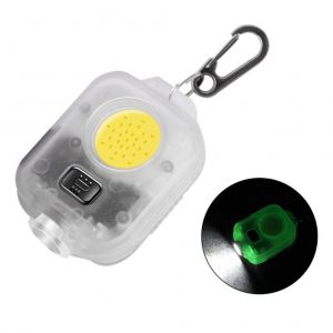 Lampe De Poche Cob Rechargeable, Mini Lampe De Poche Portable Pour La Peche, La Marche Et Le Camping - Neuf