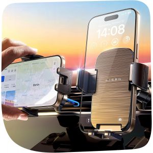 Car Phone Holder [Stable Military], Universal 2025 Phone Holder For Your Car Air Vent, Mobile Phone Mount For Iphone 16 15 Pro Max Smartphone - Neuf