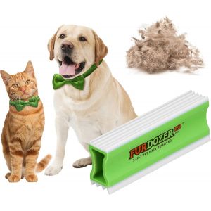 Mevronisshop-Furdozer X3 Pro Ramasse Poils Animaux Et Outil Pour V&eacute;hicule 3-En-1 - Anti-Poils D'animaux - Raclette Anti-Poils D'animaux - Retire Fourrure Et Peluches Sur Diverses Surfaces, Pro - Neuf