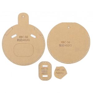 4Pcs acrylique mod&egrave;le de portefeuille main ? Fait en cuir bricolage dessins dessin anim&eacute; animal porte-monnaie moule - Neuf