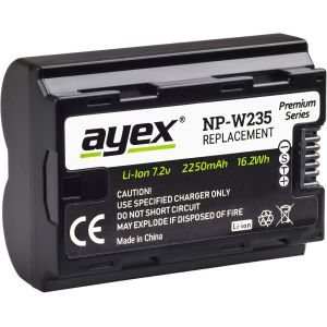 MEVRONISSHOP-NP-W235 Batterie haute qualit&eacute; pour Fujifilm XT-4 Batterie puissante pour une plus longue dur&eacute;e de vie avec puce d'information 2250 mAh - Neuf