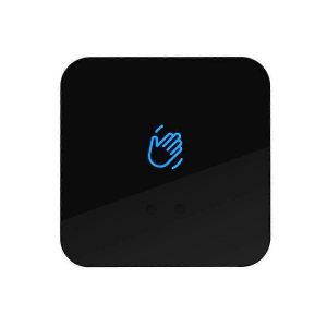 InfrarougeInstallation en surface Serrure de porte infrarouge sans contact Capteur sans contact Bouton de sortie Sonnette de d&eacute;verrouillage de porte IRCommutateur A - Neuf