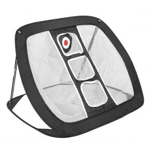 Filet D'entra&icirc;nement De Golf, Filet D'entra&icirc;nement Professionnel Portable Pour Debutants, Noir Et Blanc - Neuf