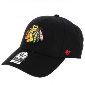 Casquette 47 Brand Chicago Blackhaks Indien H Noir Unique - Neuf