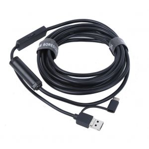 Endoscope USB a mise au point automatique 1944P HD, etanche, cable rigide de 3,5 m - Neuf