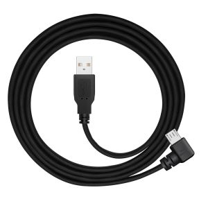 Câble de charge de données Micro USB 5 broches vers USB 2.0 coudé à 90 degrés vers la gauche pour téléphone et tablette,vitesse de transfert de 480 Mbps (50cm) - Neuf