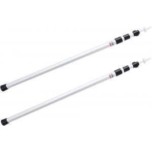 Yemaesre-Lot De 2 Bâches D'auvent, Réglables 120 ¿ 300 Cm, Pour Camping-Car, Tente Extensible, En Aluminium Pour Camping, Camping, Camping, Camping, Caravane, Camping-Car - Neuf