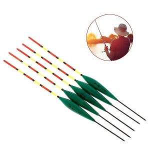 5 Pcs / Set P&ecirc;che Flotteur Bou&eacute;e Fluorescent Queue P&ecirc;che Sur Glace Hiver Carpe Barre De P&ecirc;che - Neuf