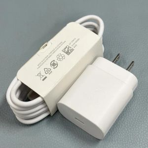 Samsung ¿ Chargeur Super Rapide D'Origine 25W, Adaptateur Ue Us Pd Type C Galaxy Z Fold Z Flip 7 S25 Edge S25 S24 S23 S22 A56 A36 A26 A05S - Neuf