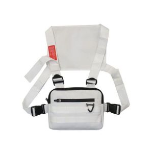 Gilet De Poitrine Imperméable Pour Homme, Idéal Pour Les Sports De Plein Air, Réglable Et Réfléchissant, Idéal Pour Le Cyclisme, La Randonnée Et L'entraînement. - Neuf