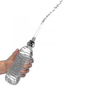 Kit De Lavement Portable Avec Adaptateur De Bouteille D'eau Pour Une Utilisation En Voyage,Design Noir - Neuf