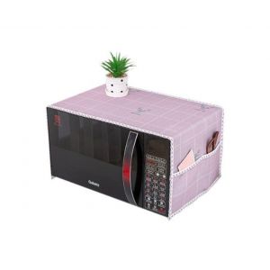 C83 Lot De 2 Housses Anti-Poussi&egrave;re Pour Micro-Ondes Avec Motif T&ecirc;te De Vache - Neuf