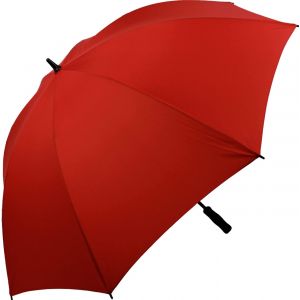 Jgd-Parapluie De Golf Full-Fiber Xxl 130 Cm L&eacute;ger R&eacute;sistant Aux Temp&ecirc;tes Avec Poign&eacute;e Souple, Rouge Fonc&eacute;, 130 Cm, Parapluie De Golf Xxl - Neuf