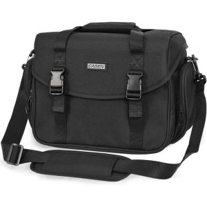 Grand Sac Bandouliere Appareil Photo Sacoche Housse Photo Reflex Sac Photographe Avec Porte Trépied Et Rembourrage Amovible Pour Voyage Nikon Canon Sony Dslr Slr[CLI3114] - Neuf
