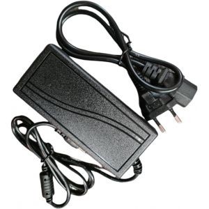 Alimentation 12 V 5 A Transformateur 60 W, utilis&eacute;e pour prise d'alimentation 12 V pour ordinateur portable, bande LED, &eacute;cran TFTLCD, radio, Nas, HD externe, routeur, Hub - Neuf